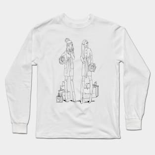 New Year shopping Long Sleeve T-Shirt